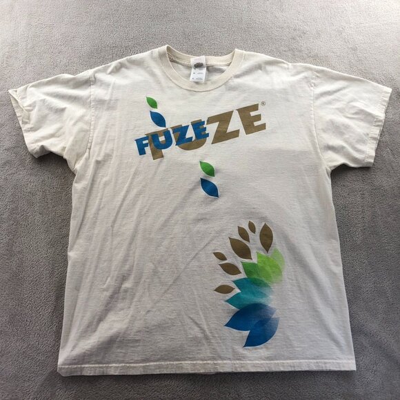 Fruit Of The Loom Mens T-Shirt XL Fuze Graphic Tee Heavy Cotton Casual Crewneck - Picture 8 of 9